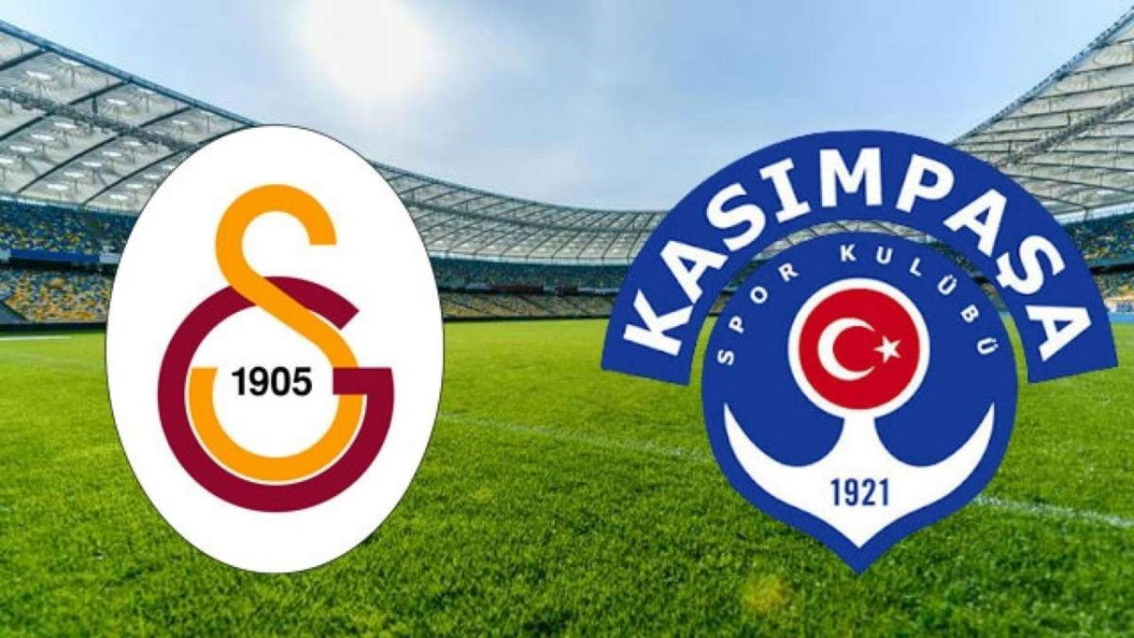 Galatasaray Kasımpaşa maçı muhtemel 11'leri