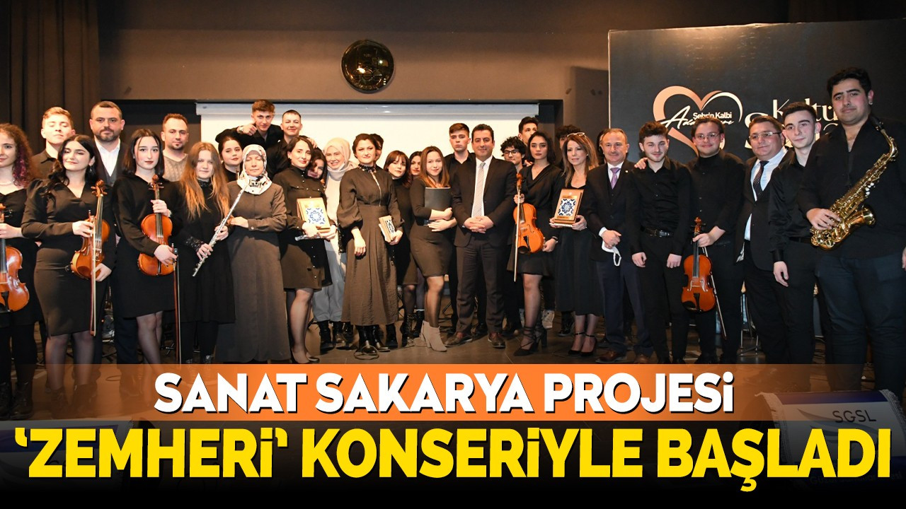 Sanat Sakarya Projesi 'Zemheri' Konseriyle Başladı