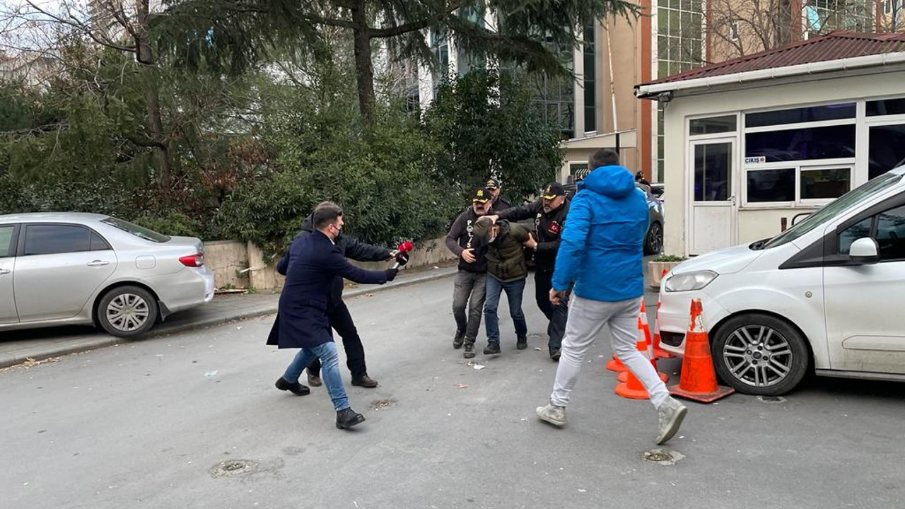 Kartal'da hemşireyi öldüren şüpheli asayiş şubeye getirildi