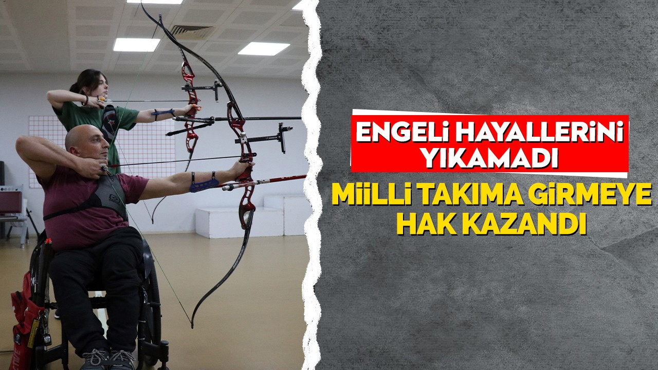 Engeli hayallerini yıkamadı, milli takıma girmeye hak kazandı