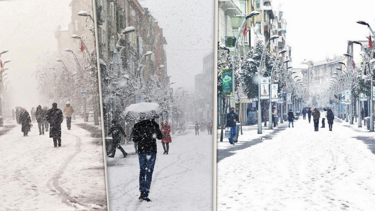 Karla buluşan Sakarya’da kartpostallık görüntüler: Çark Caddesi beyaza büründü - Sayfa 5