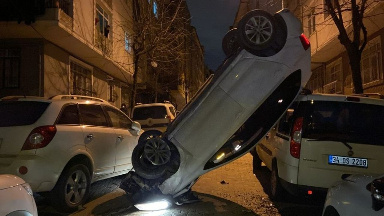 Bahçelievler’de tuhaf kaza!