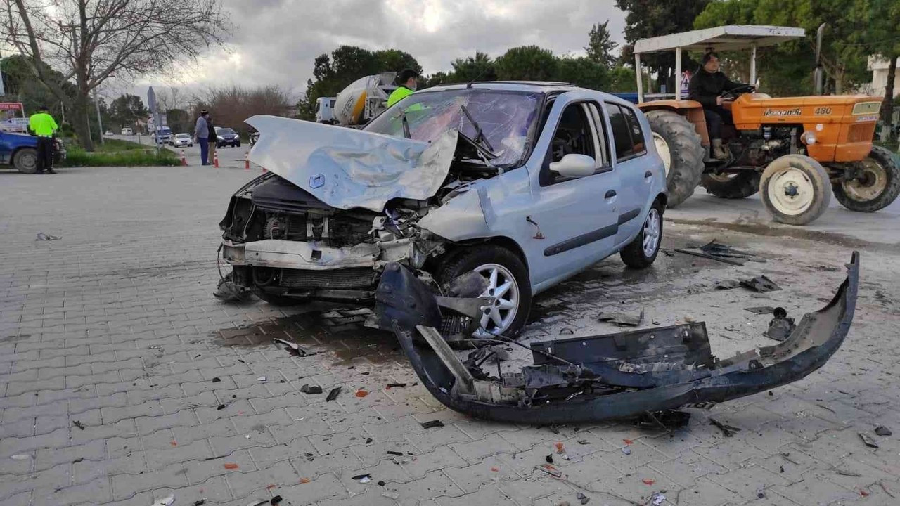 Denizli’de son bir haftada 132 trafik kazası meydana geldi