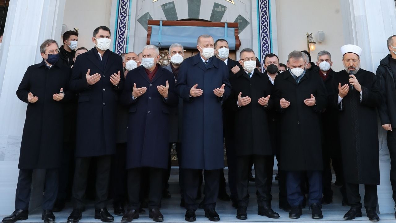 Cumhurbaşkanı Erdoğan Prof. Dr. Osman Öztürk Camii'nin açılışını yaptı