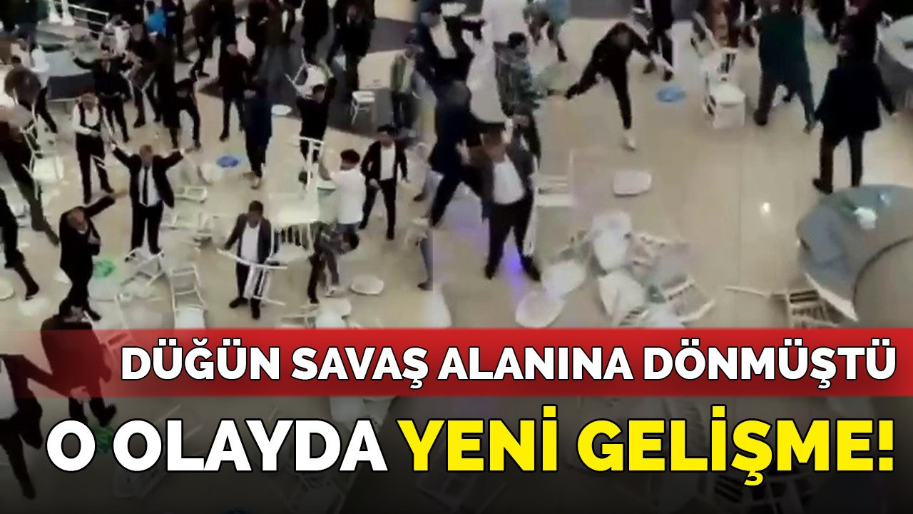 Düğünün savaş alanına dönüştüğü olayda yeni gelişme