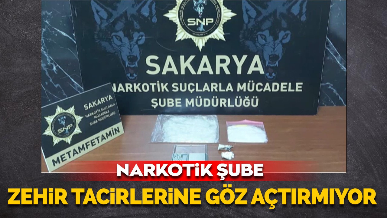 Narkotik Şube Zehir Tacirlerine Göz Açtırmıyor