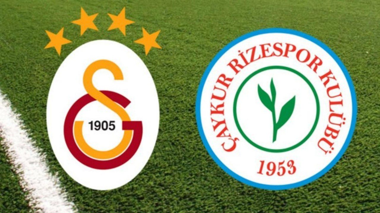 Ç.Rizespor - Galatasaray Maçı ne zaman, saat kaçta? Ç.Rizespor - Galatasaray hangi kanalda?  Canlı izle