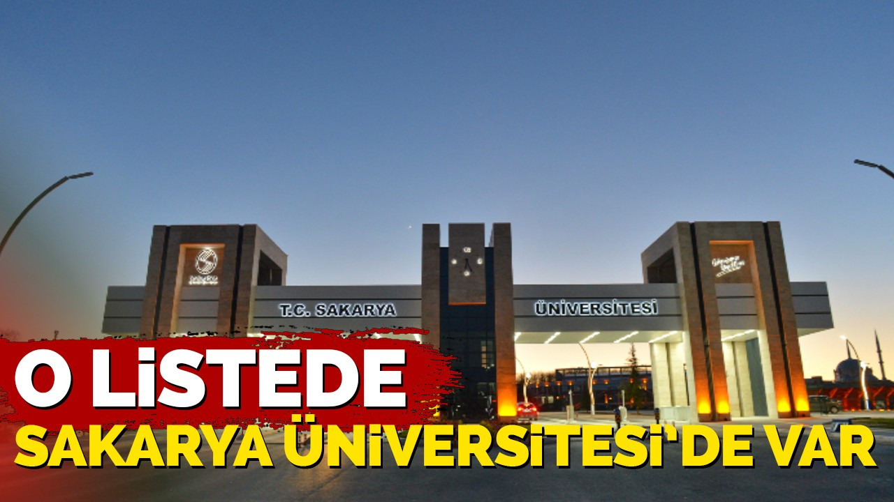 Dünya’nın en iyi genç üniversiteleri açıklandı! Sakarya'da o listede