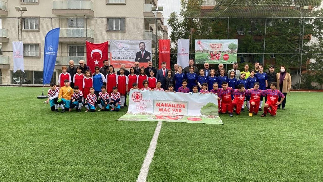 23 Nisan Futbol Turnuvası ’Mahallede Maç Var’ Aydın’da başladı