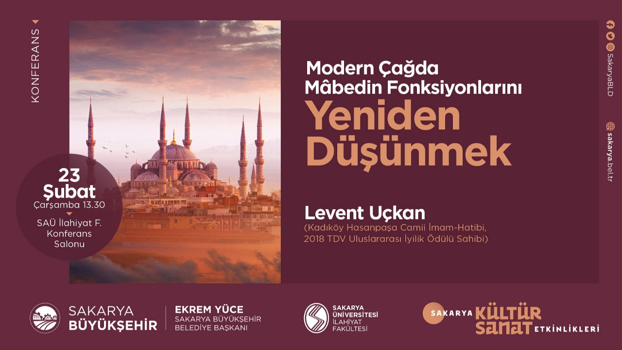 ‘Yeniden Düşünmek’ isimli konferans SAÜ’de