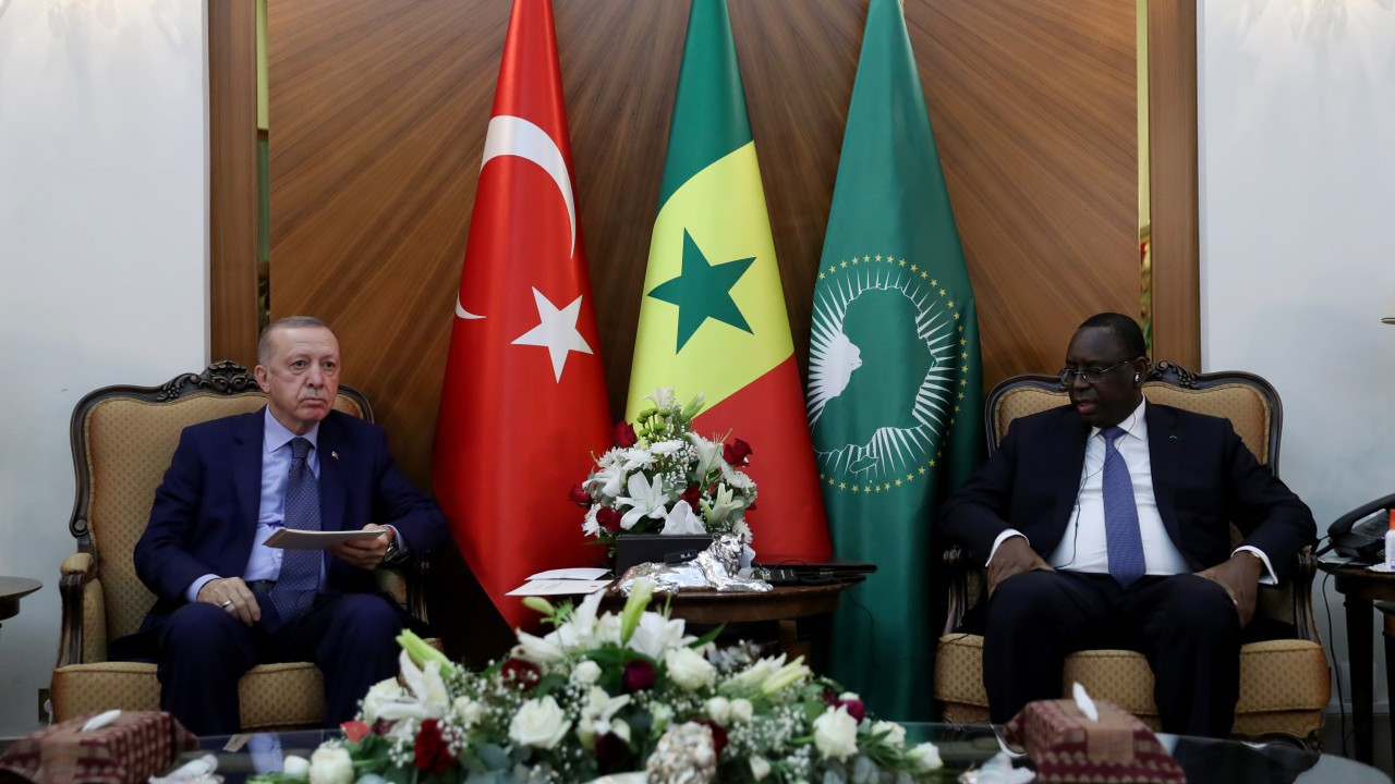 Cumhurbaşkanı Erdoğan, Senegal Cumhurbaşkanı Sall ile görüştü