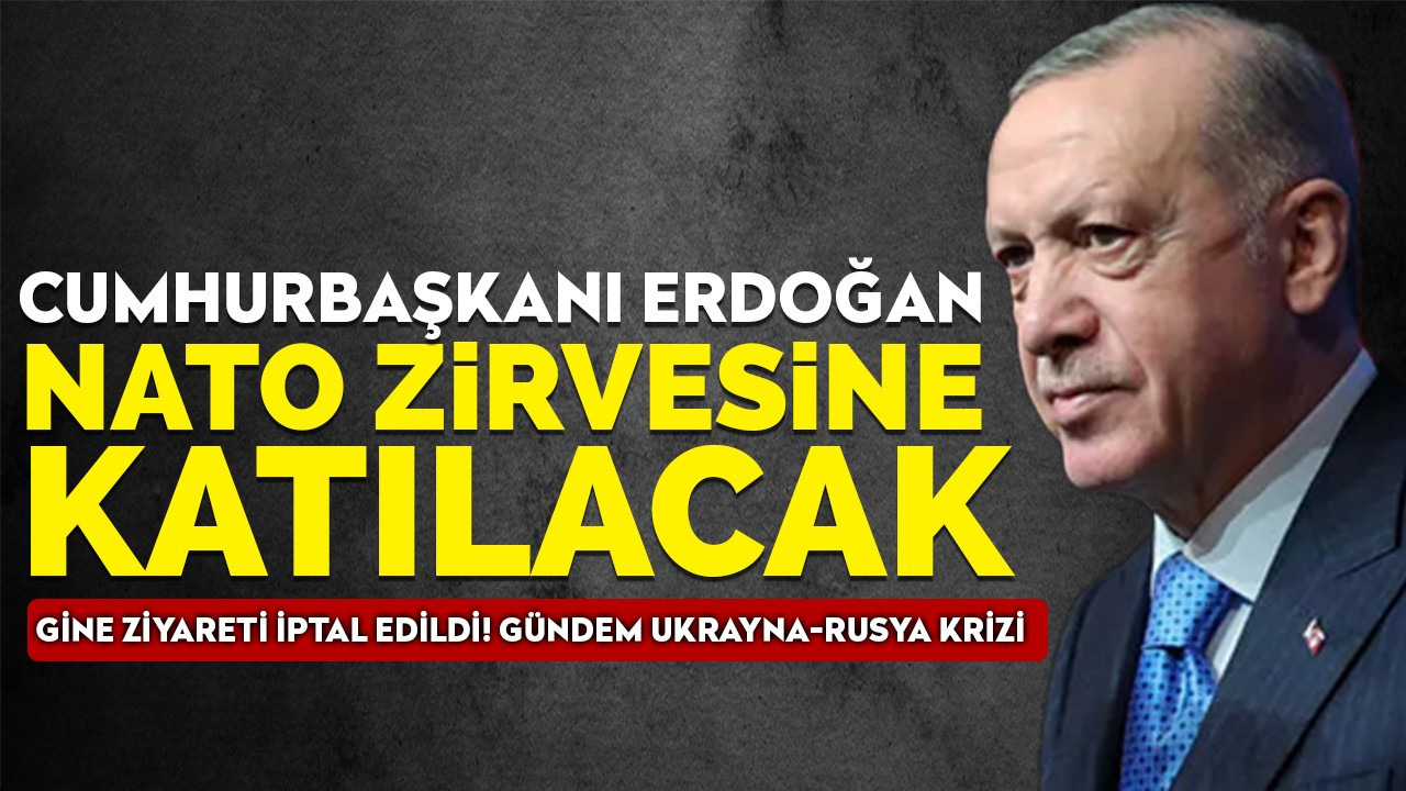 Cumhurbaşkanı Erdoğan NATO zirvesine katılacak