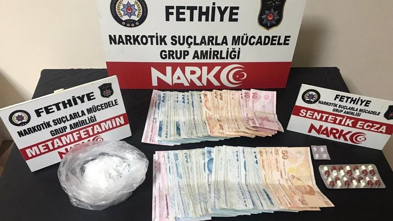 Fethiye’de uyuşturucu operasyonunda 2 kişi tutuklandı