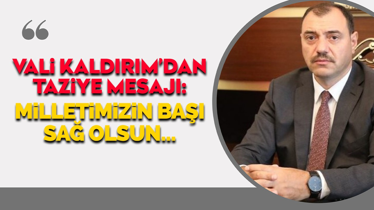 Milletimizin başı sağ olsun