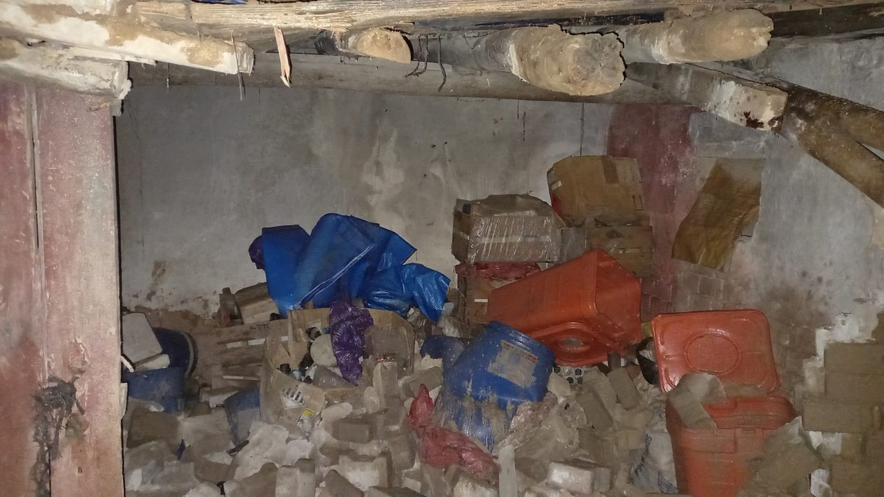 Konya'da evin kilerinde depolanan kimyasal madde patladı: 6 yaralı