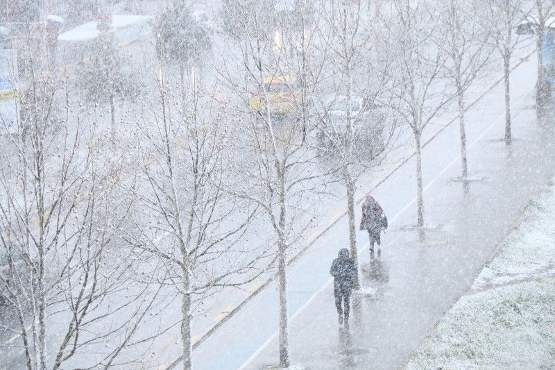 Sakarya'da kar yağışı etkili oluyor - Sayfa 1