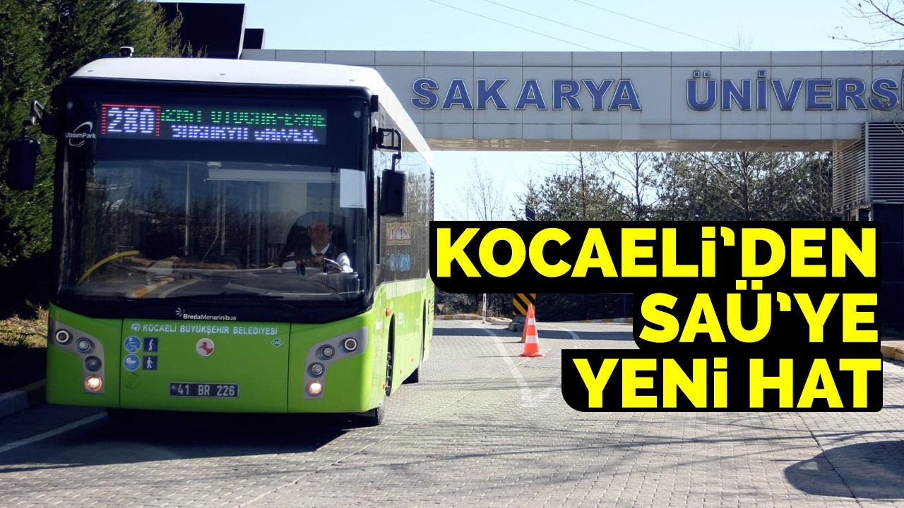 Belediye otobüsleri Kocaeli'den Sakarya'ya sefere başlıyor