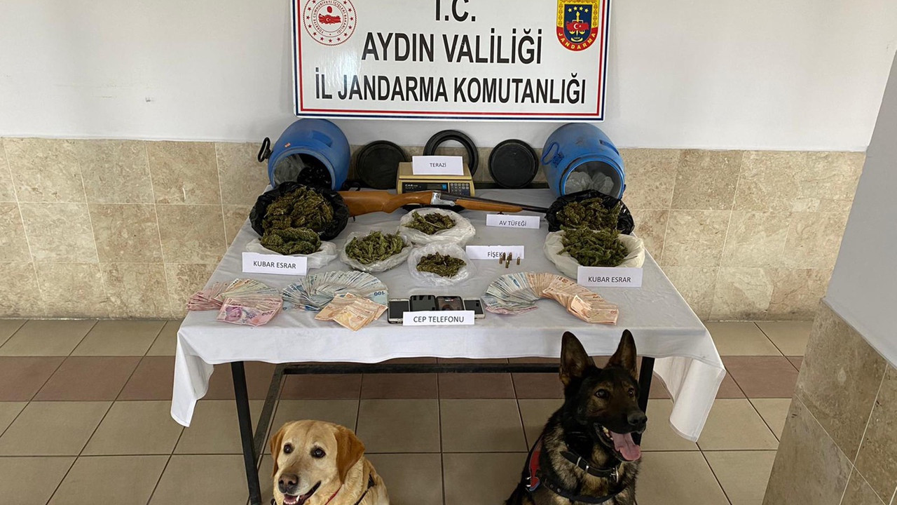 Aydın'da 2,3 kilo uyuşturucuya 1 tutuklama