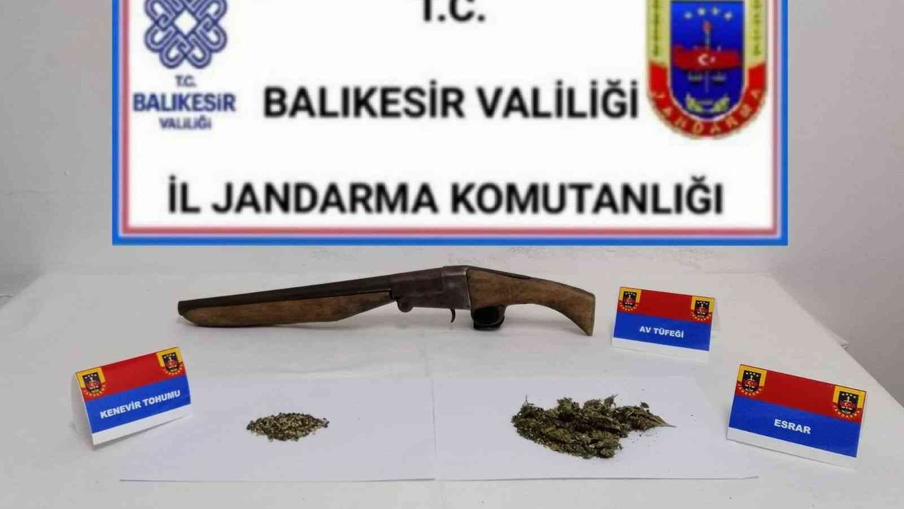 Balıkesir’de uyuşturucu operasyonu: 5 gözaltı