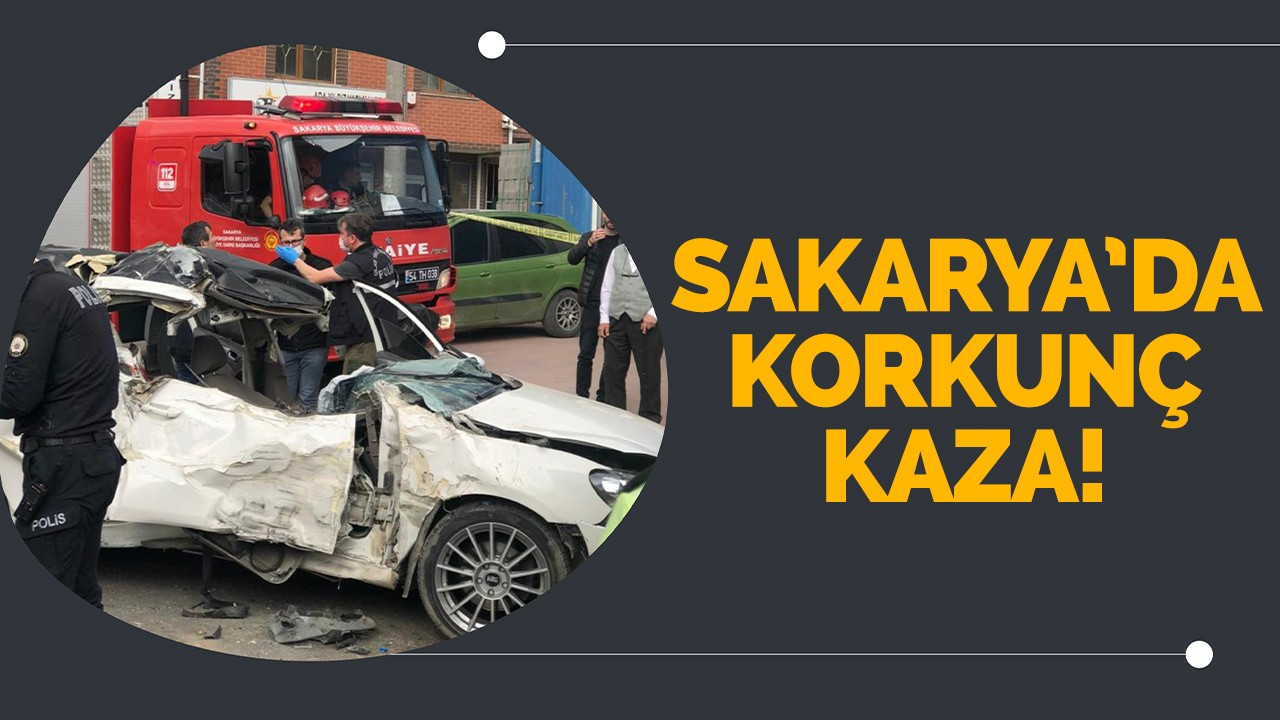 Sakarya'da can alan kaza!