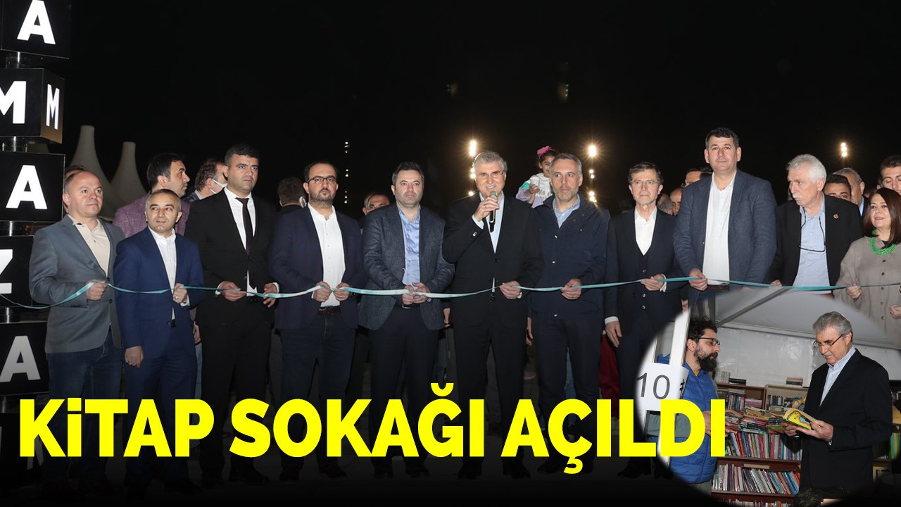 Kitap Sokağı açıldı