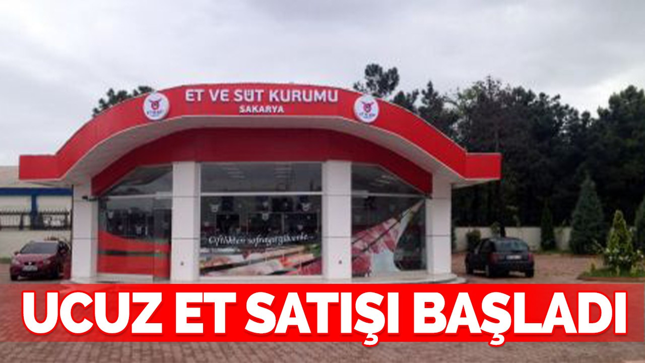 Ucuz Et Satışı Başladı