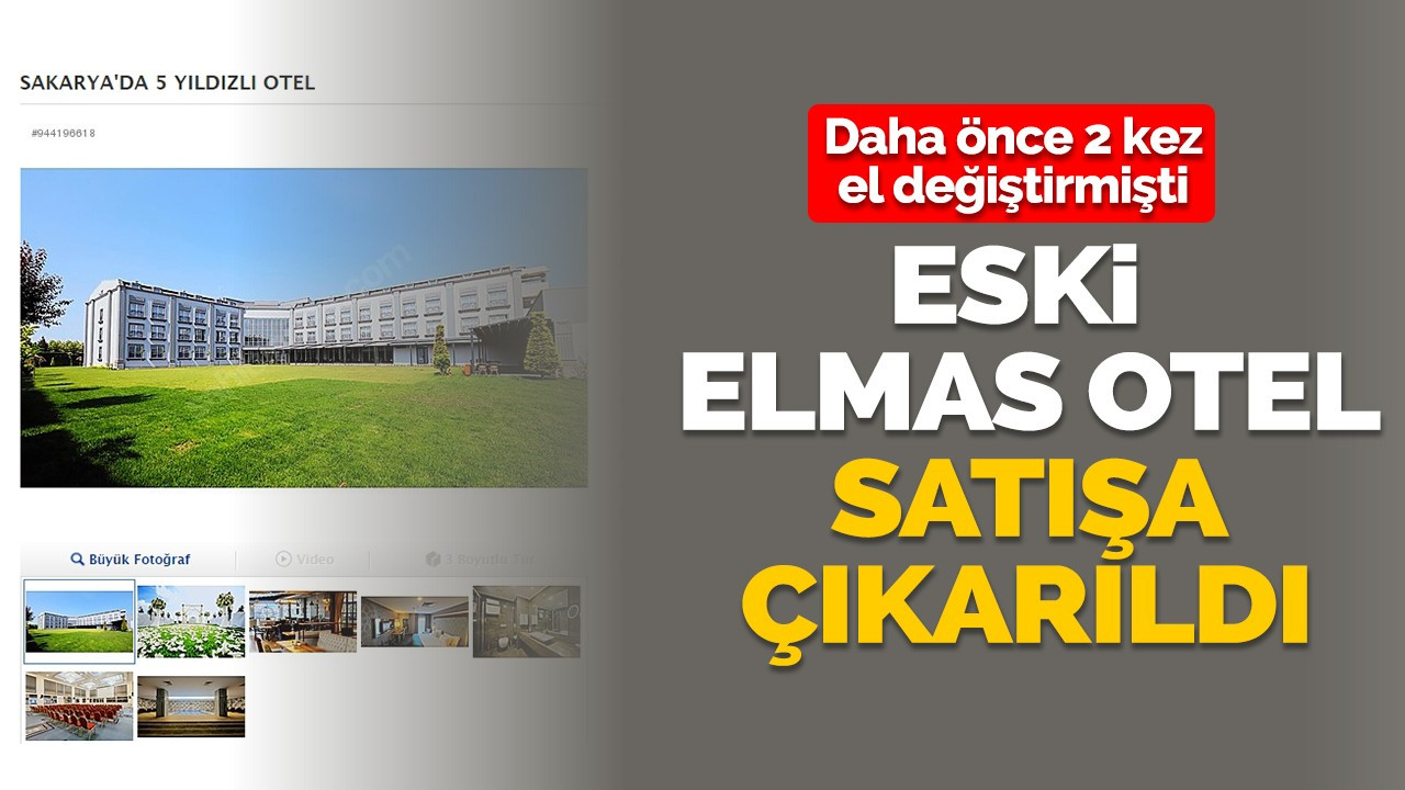 Eski Elmas Otel satışa çıkarıldı