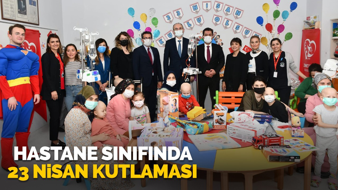 Hastane Sınıfında 23 Nisan Kutlaması