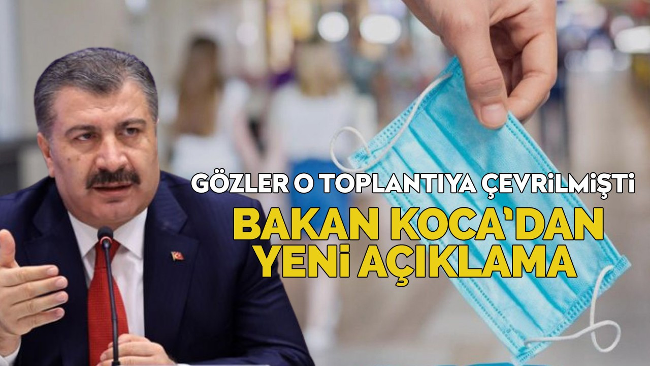 Sağlık Bakanı Fahrettin Koca duyurdu!