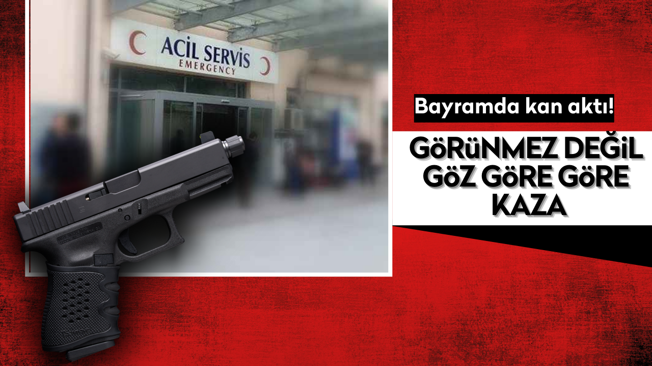 Bayramda kan aktı! Görünmez değil göz göre göre kaza