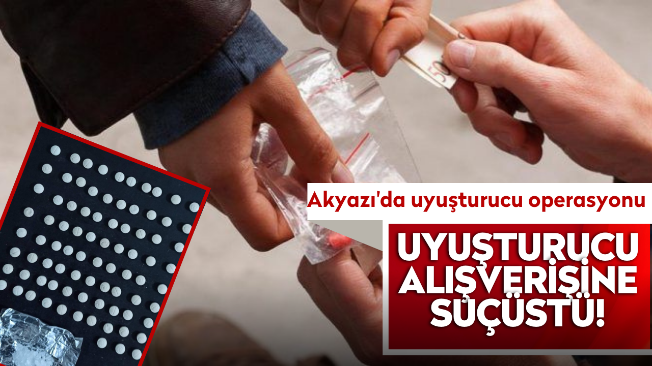 Uyuşturucu alışverişine suçüstü!