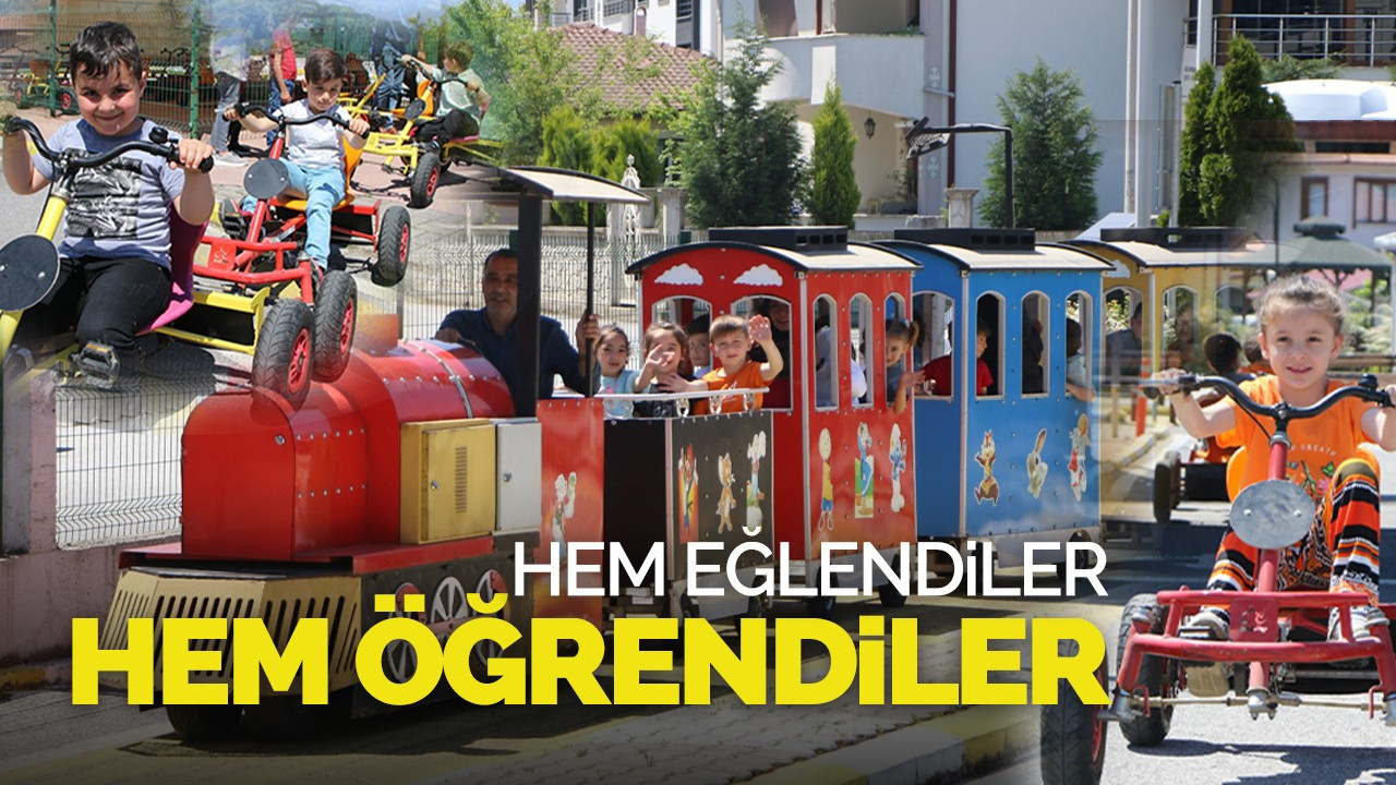 Hem eğlendiler hem öğrendiler