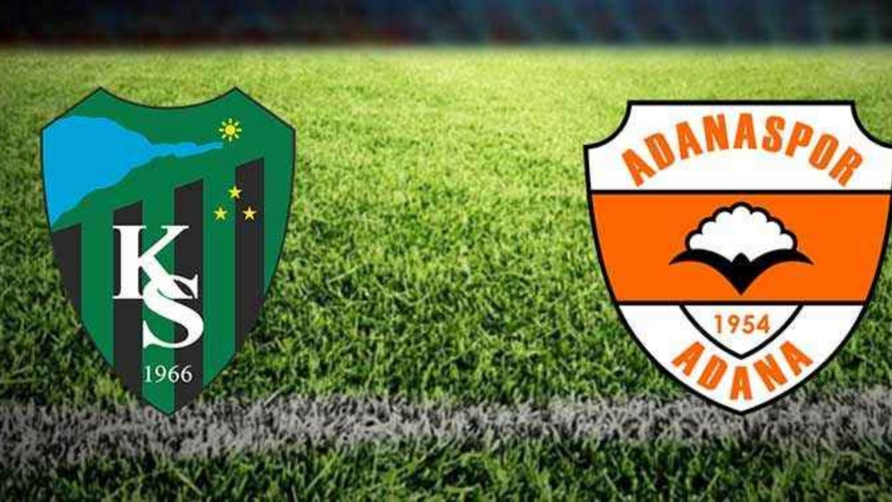 Kocaelispor – Adanaspor maçı canlı izle!