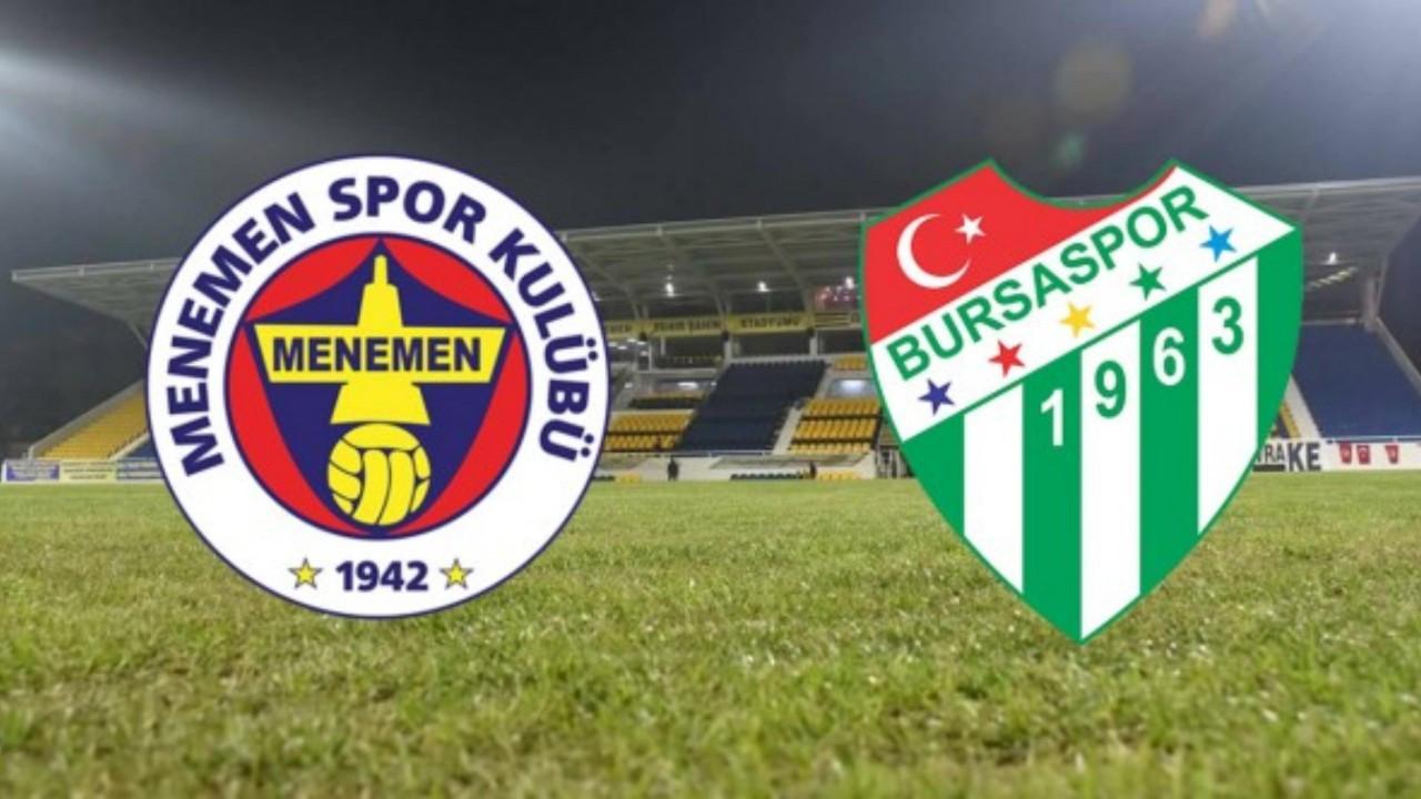 Bursaspor - Menemenspor maçı canlı izle!