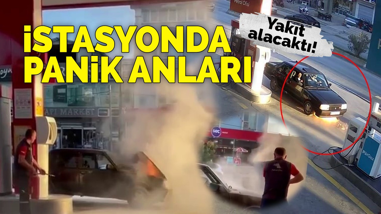 İstasyonda panik anları