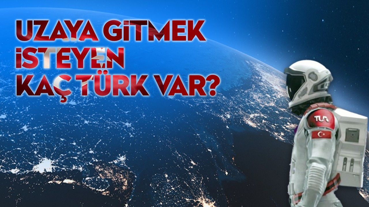 Uzaya gitmek isteyen kaç Türk var?
