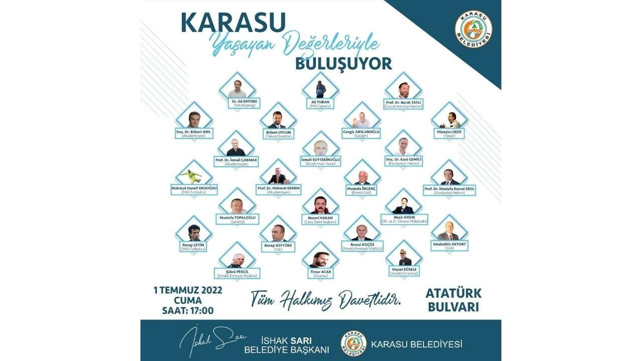 “Karasu Yaşayan Değerleriyle Buluşuyor”