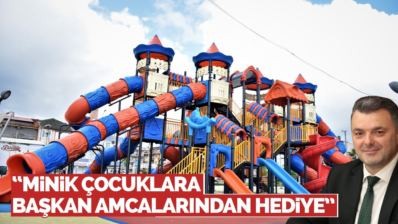 “Minik Çocuklara Başkan Amcalarından Hediye”