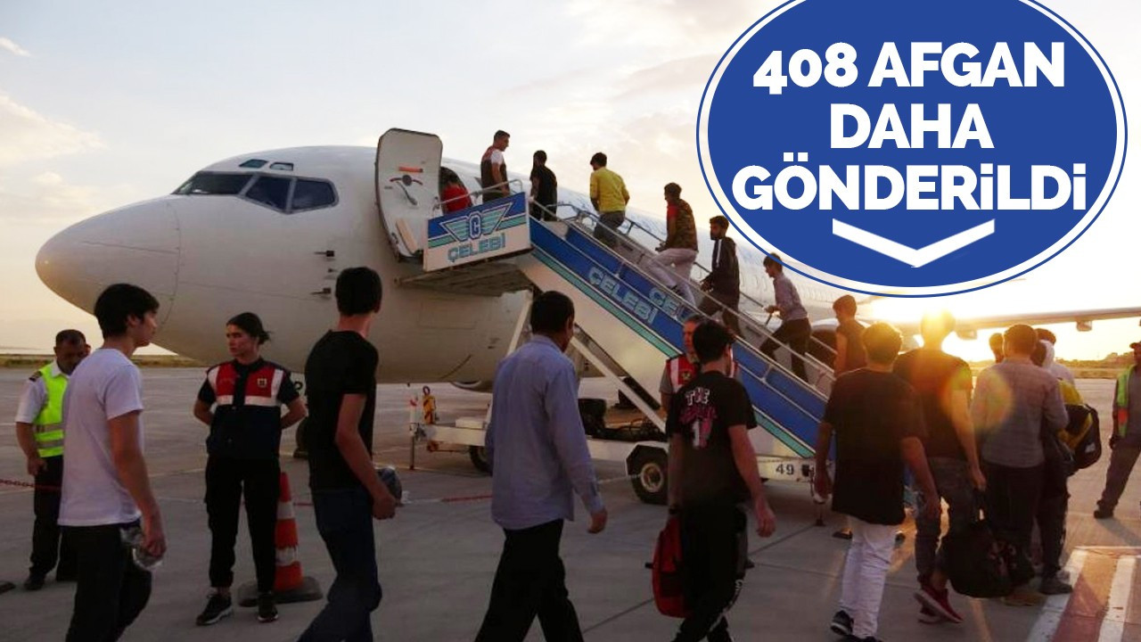 408 düzensiz göçmen daha ülkelerine geri gönderildi