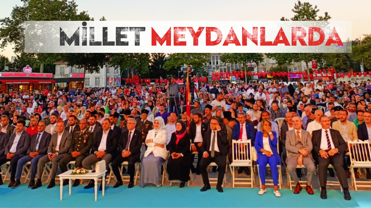 Demokrasi Meydanı'nda 15 Temmuz anma etkinlikleri başladı