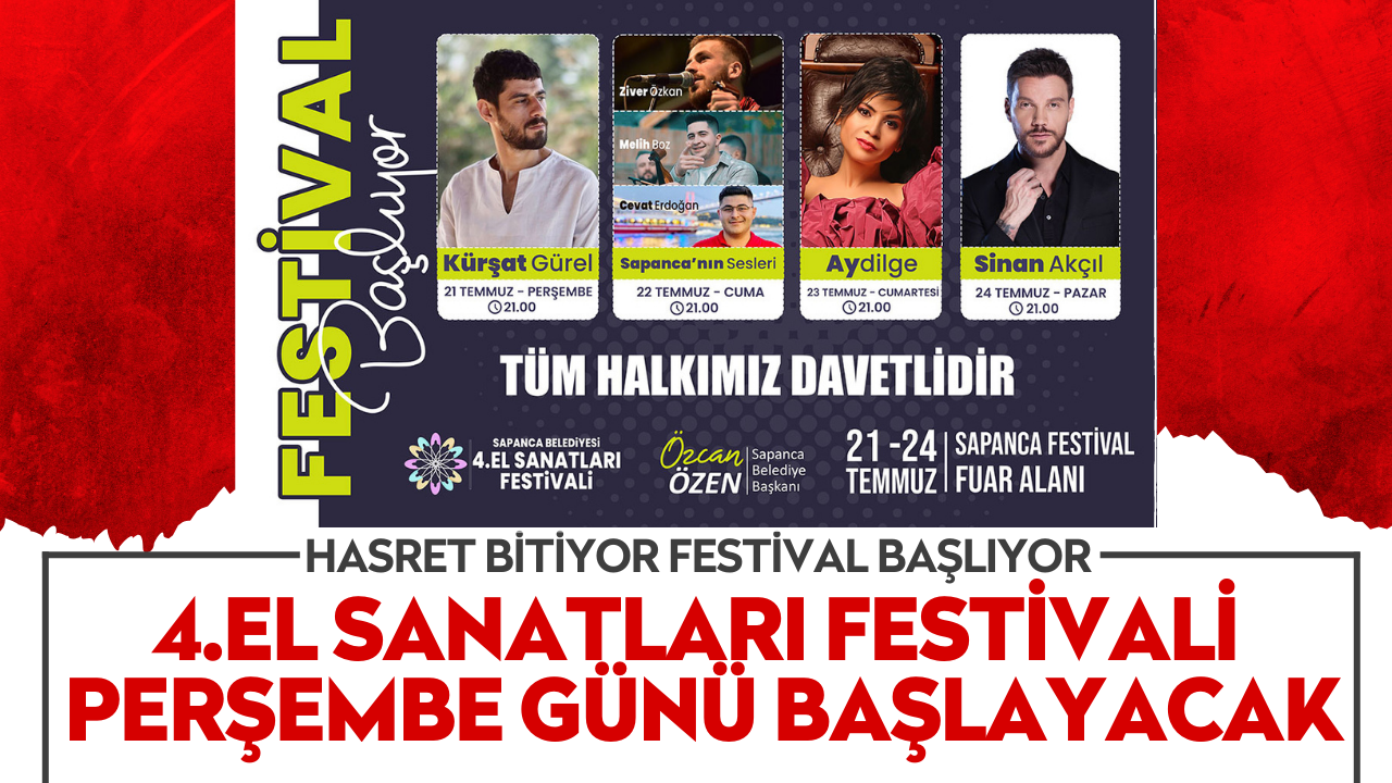 Hasret Bitiyor Festival Başlıyor