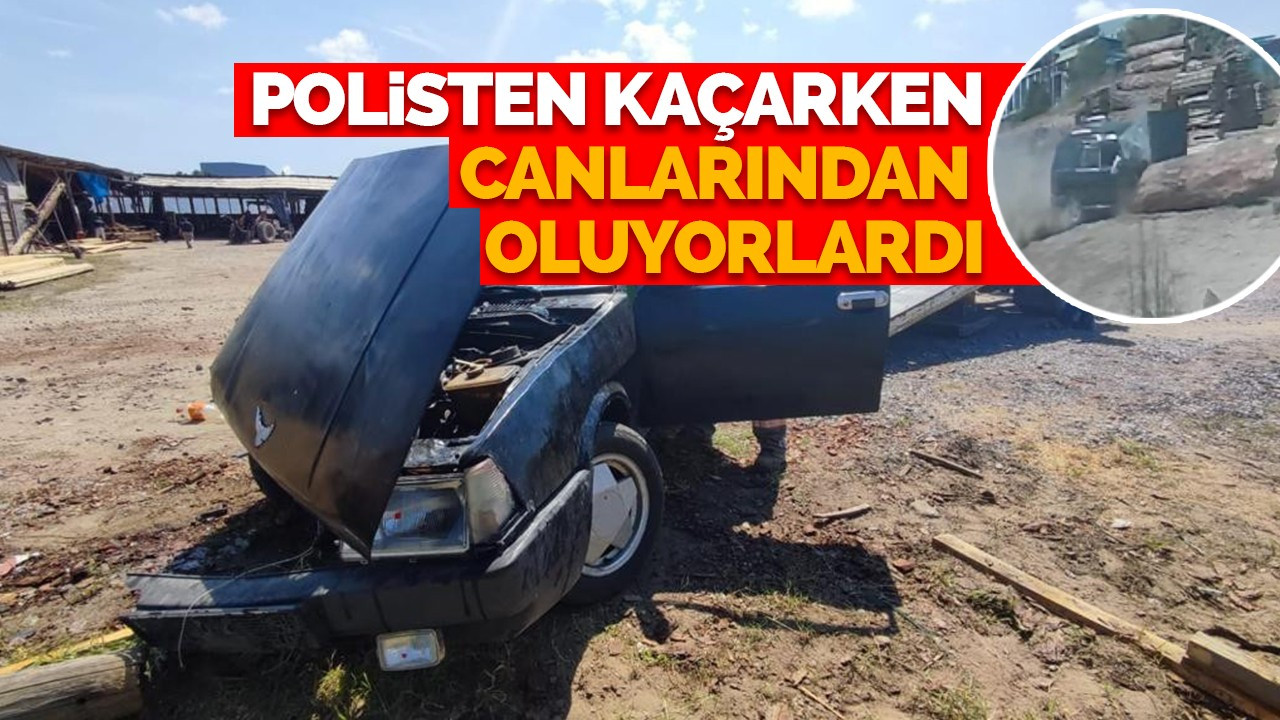 Kazada yaralandılar, ona rağmen kaçmaya çalıştılar