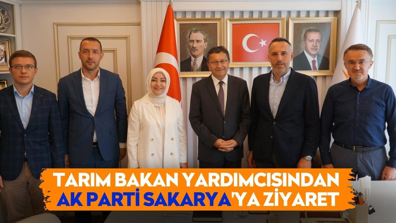 Tarım Bakan Yardımcısı AK Parti Sakarya İl Başkanlığını Ziyaret Etti