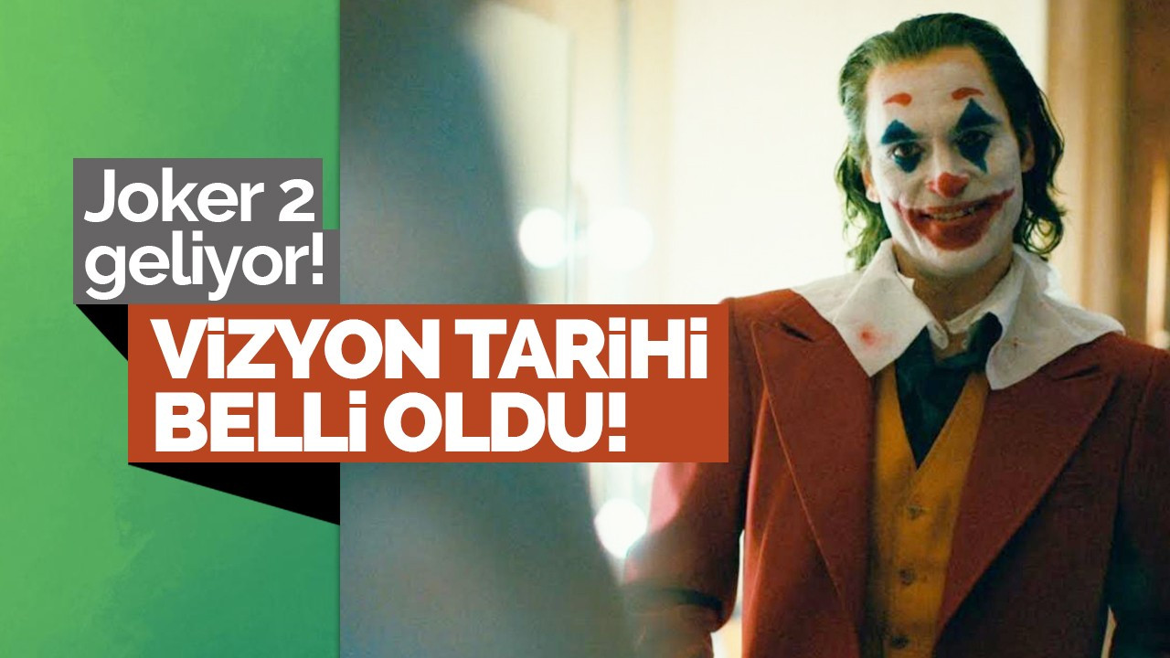 Joker 2 geliyor! Vizyon tarihi belli oldu