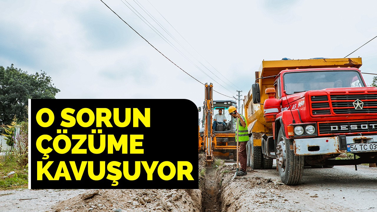 O sorun çözüme kavuşuyor