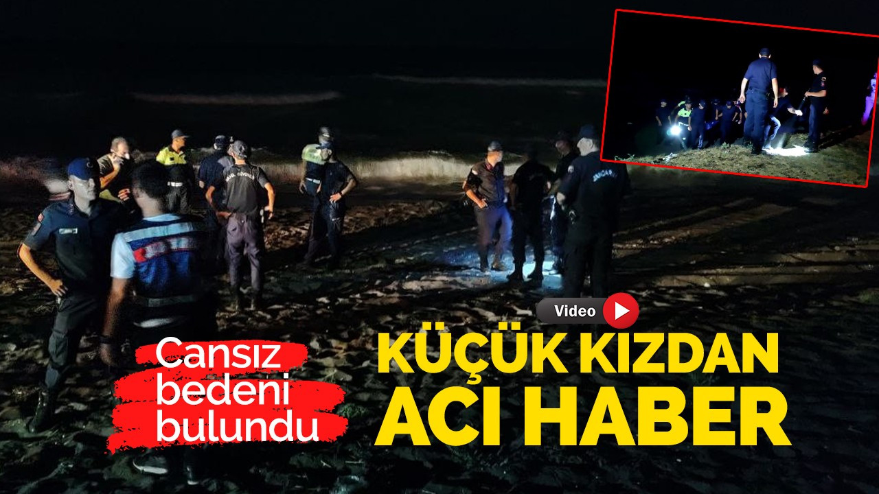 Küçük kızdan acı haber