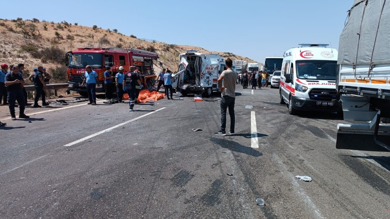 Gaziantep'te korkunç kaza! Olayla ilgili ilk görüntüler