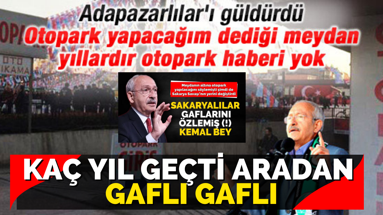 Kılıçdaroğlu Otopark Olan Meydanı Böyle Söz Vermişti