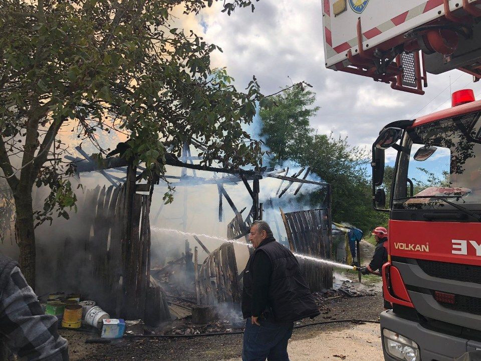 Fındık işçilerinin kaldığı baraka küle döndü - Sayfa 5