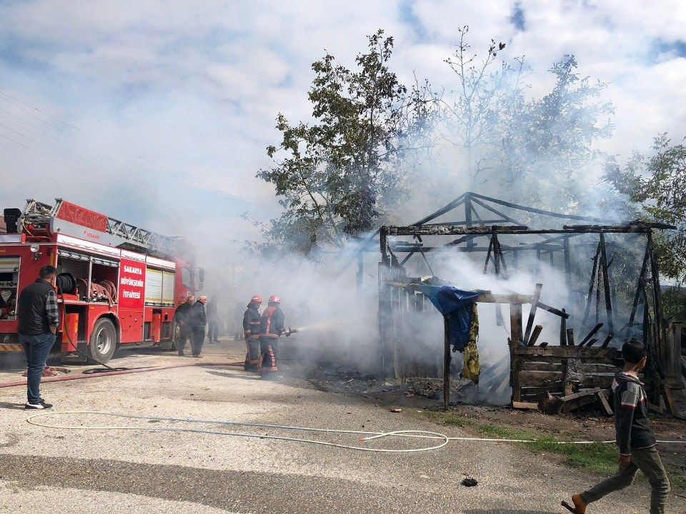 Fındık işçilerinin kaldığı baraka küle döndü - Sayfa 7